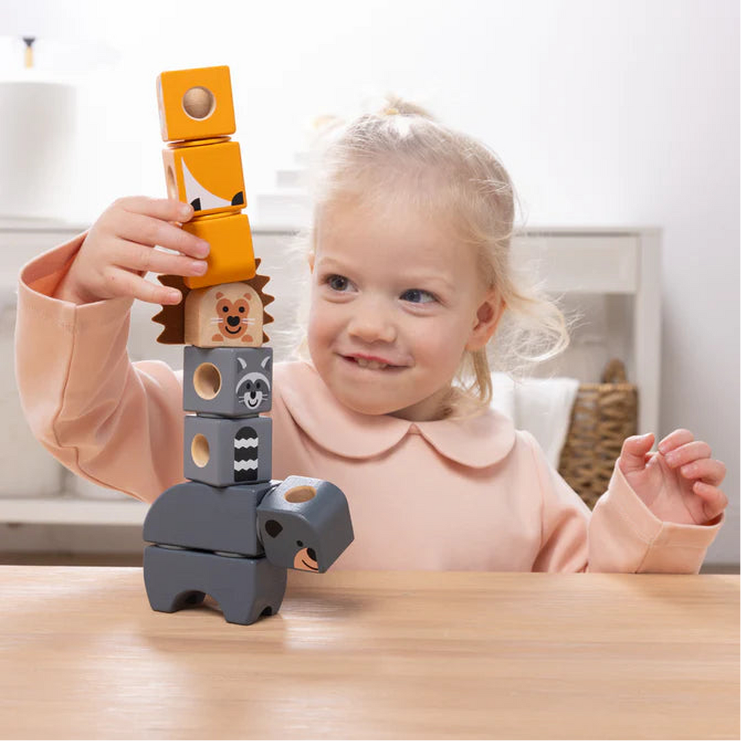 Melissa &amp; Doug Blockables Woodland Creatures Building Set - 16pc