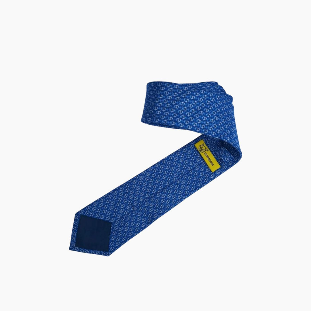 Leopardous Silk Tie