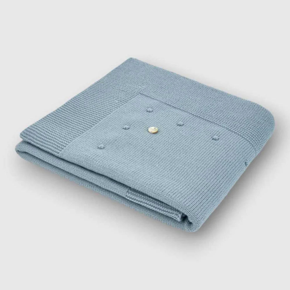 Paz Rodriguez Blue Sunset Blanket - HUNA