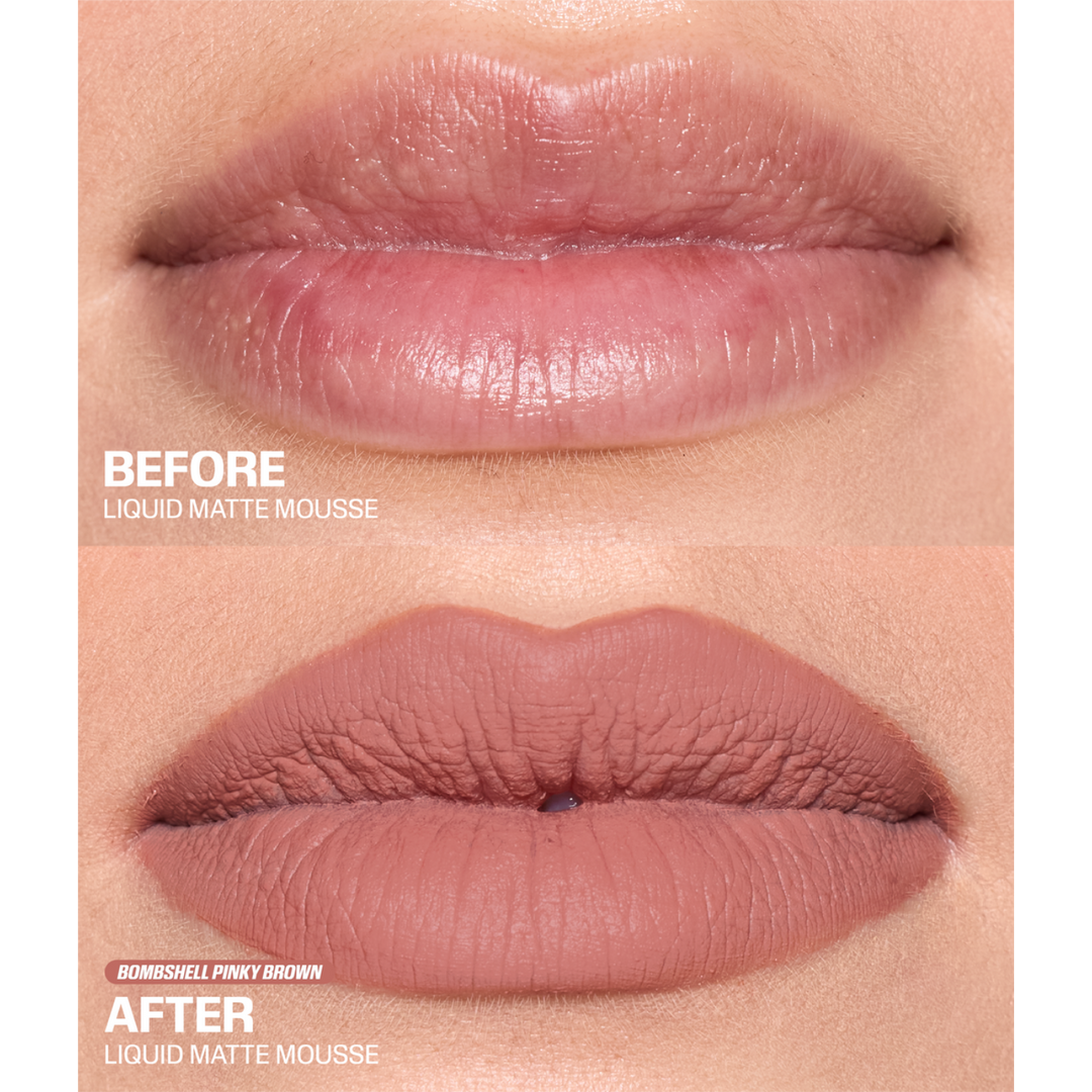 Huda Beauty Bombshell Pinky Brown Liquid Matte Mousse