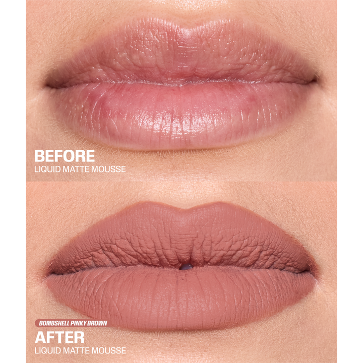 Huda Beauty Bombshell Pinky Brown Liquid Matte Mousse