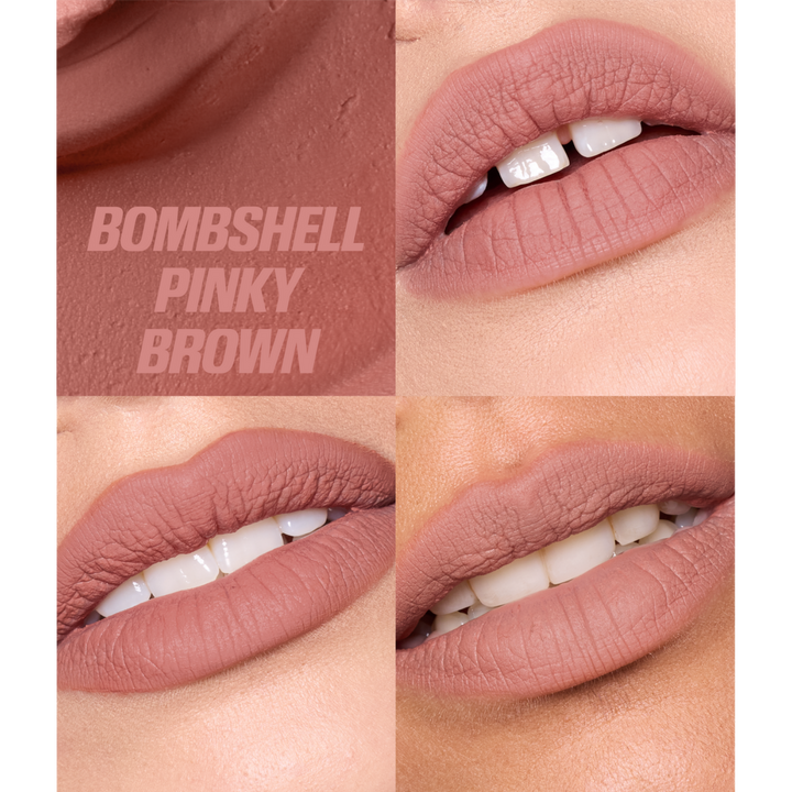 Huda Beauty Bombshell Pinky Brown Liquid Matte Mousse