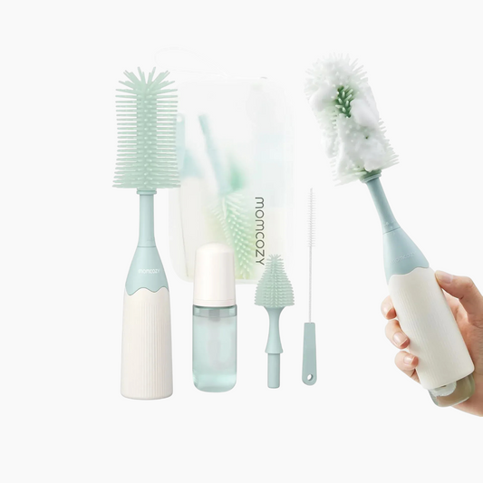Momcozy Bottle Brush Kit Innovative Push Press Design