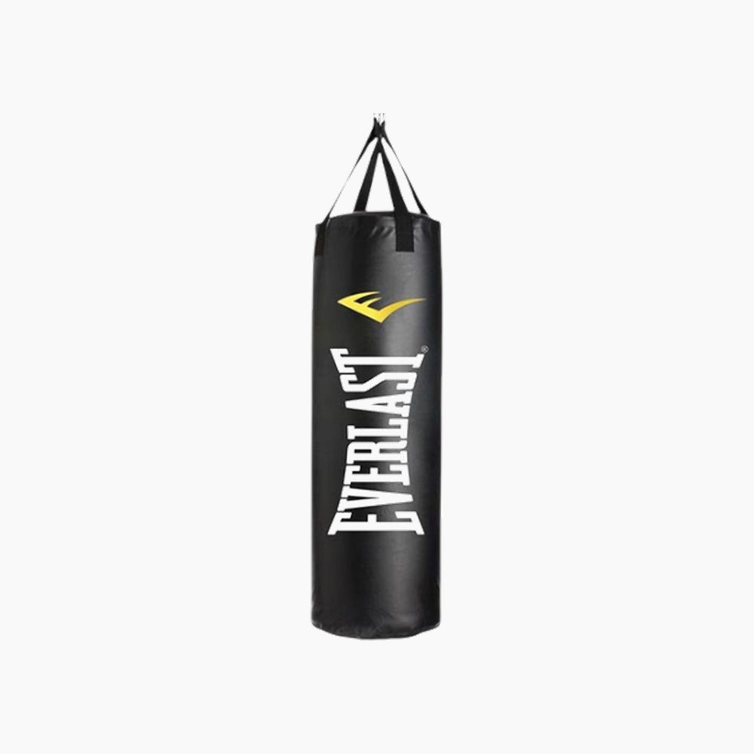 Boxing bag, 150 cm, black and white