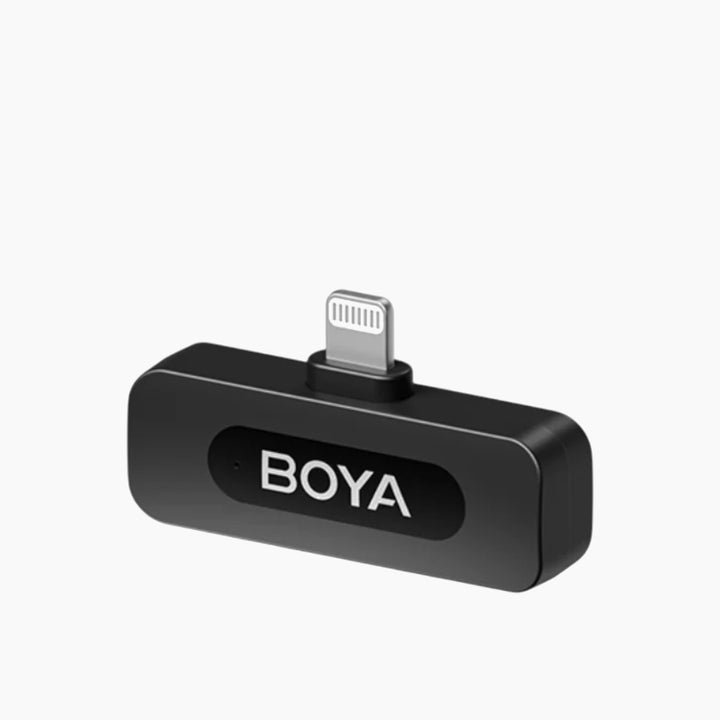 Boya BY-V2 Lightning wireless microphone system for Apple iOS devices