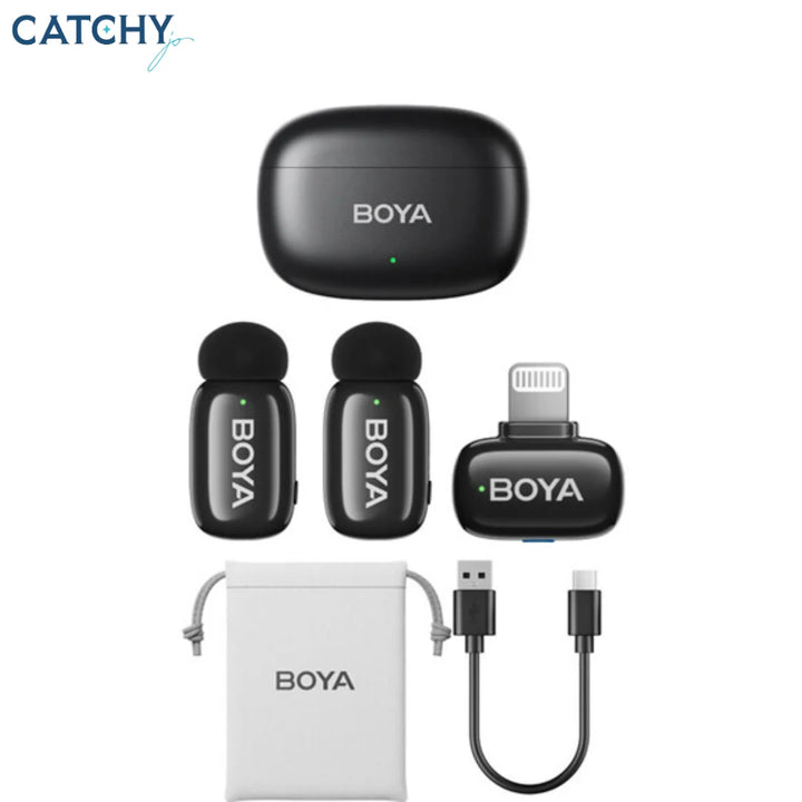 Boya Mini-15 Lightning microphone system for iOS devices