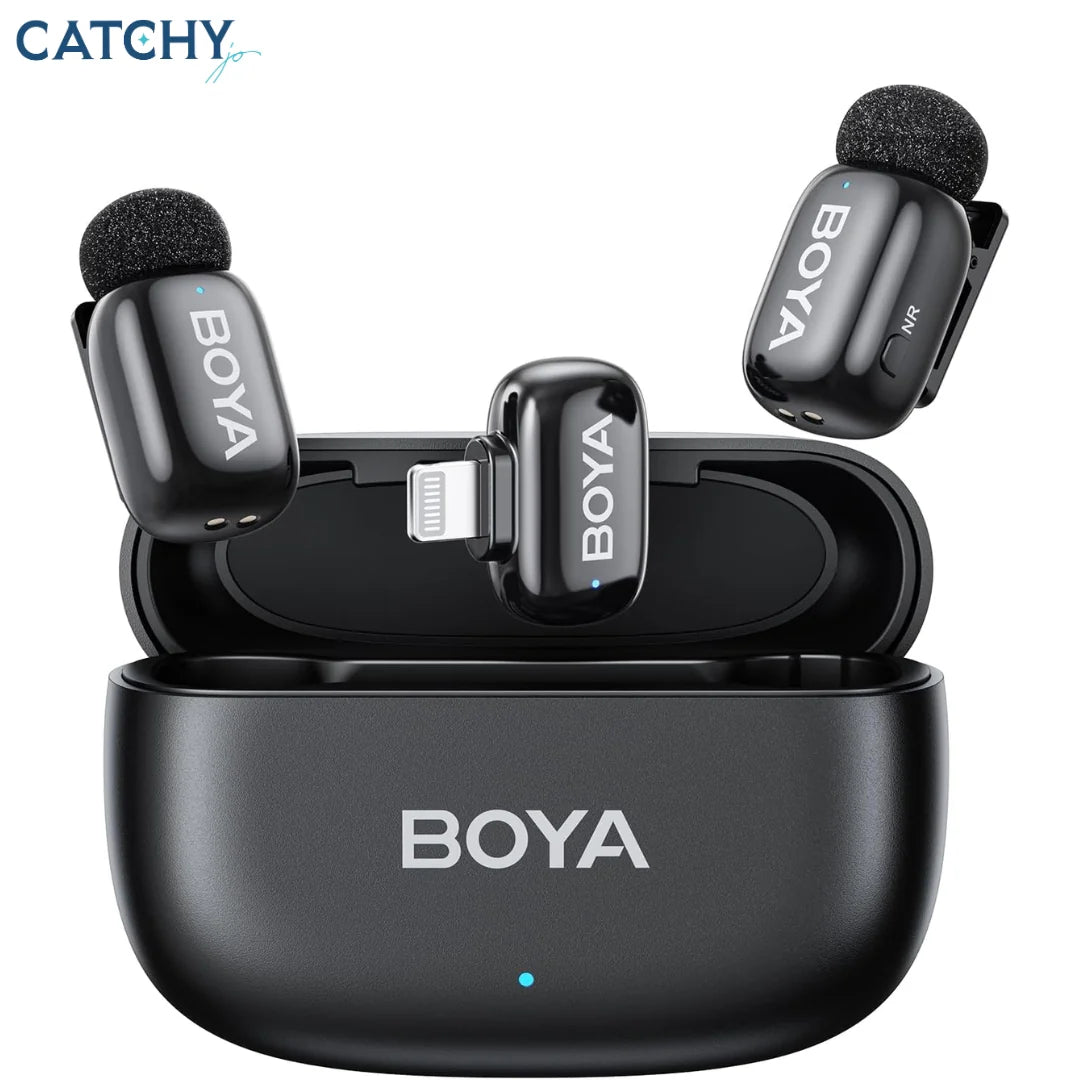 Boya Mini-15 Lightning microphone system for iOS devices