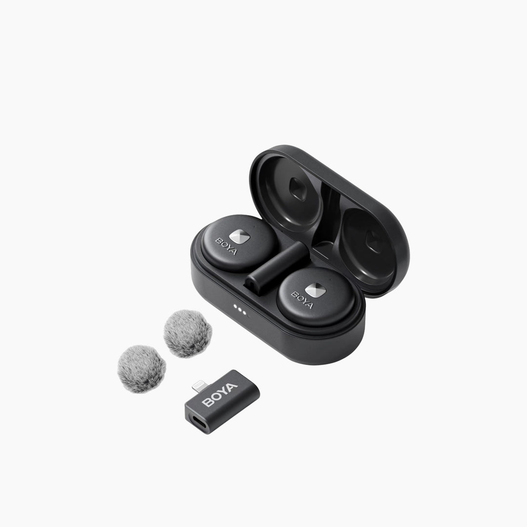Boya OMic-U dual channel wireless microphone system with Type-C connector