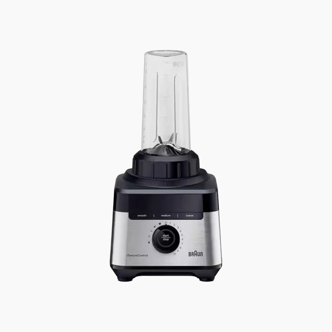 Braun Blender 1400 W 10 Speed Settings and Pulse 2 L Glass Black