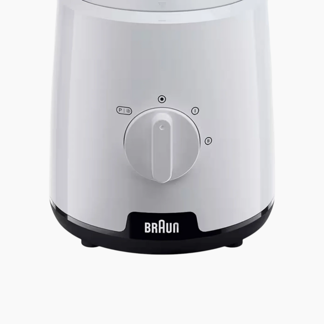 Braun 600 W white blender with 1.5 L capacity