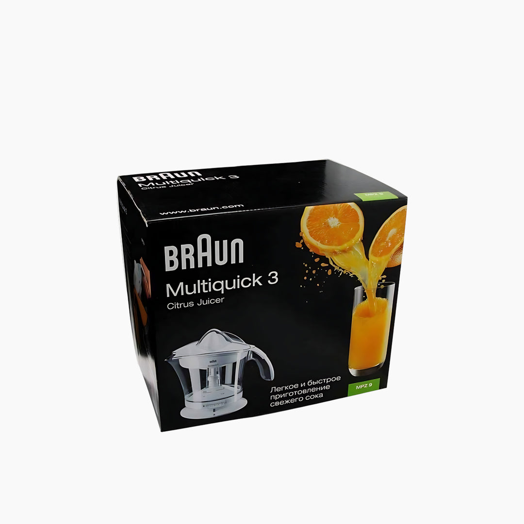 Braun Citrus Juicer 20 W 1 L Adjustable Pulp Control White