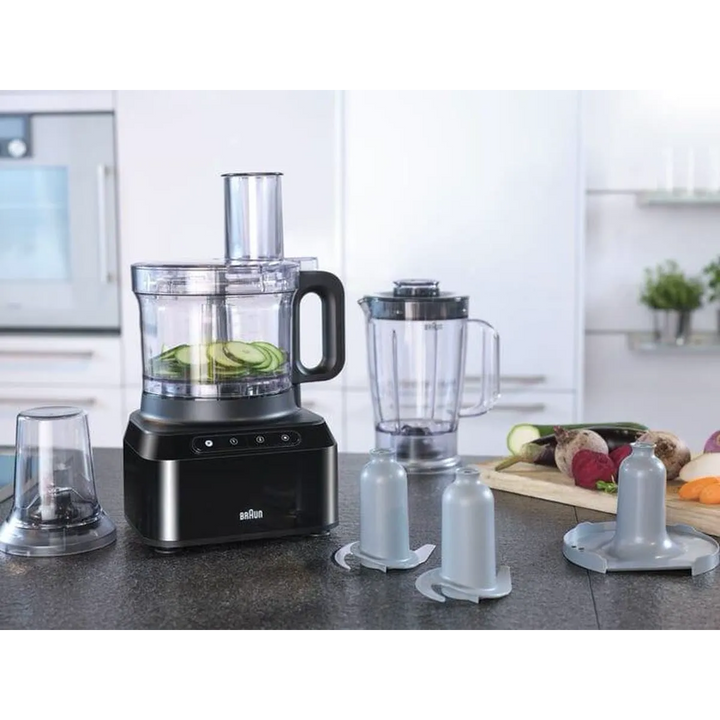 Braun Food Processor 800 W 2 Speed Settings with Pulse 2.1 L - Black