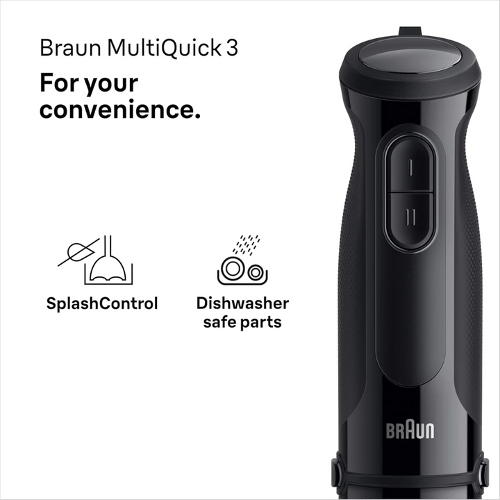 Braun Hand Blender 900 W 2 Speed Control 350 mL Chopper