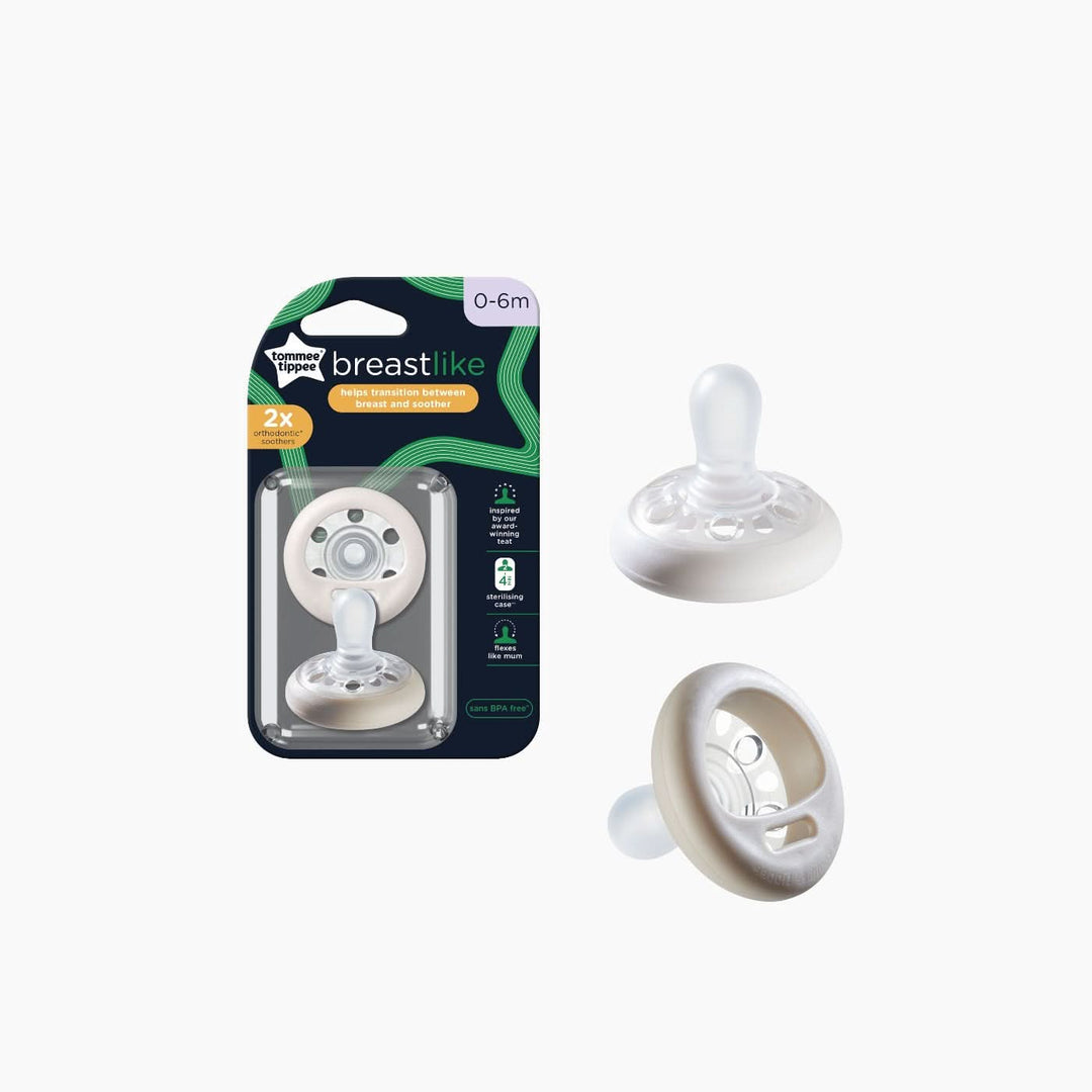 Tommee Tippee Breast Like Soother, pack of 2