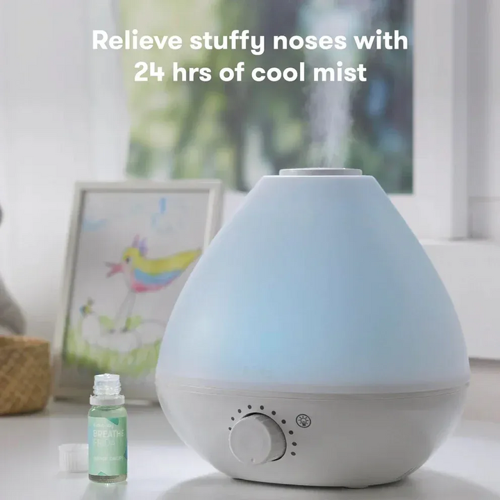 FridaBaby Breathefrida 3-in-1 humidifier with aromatherapy and nightlight