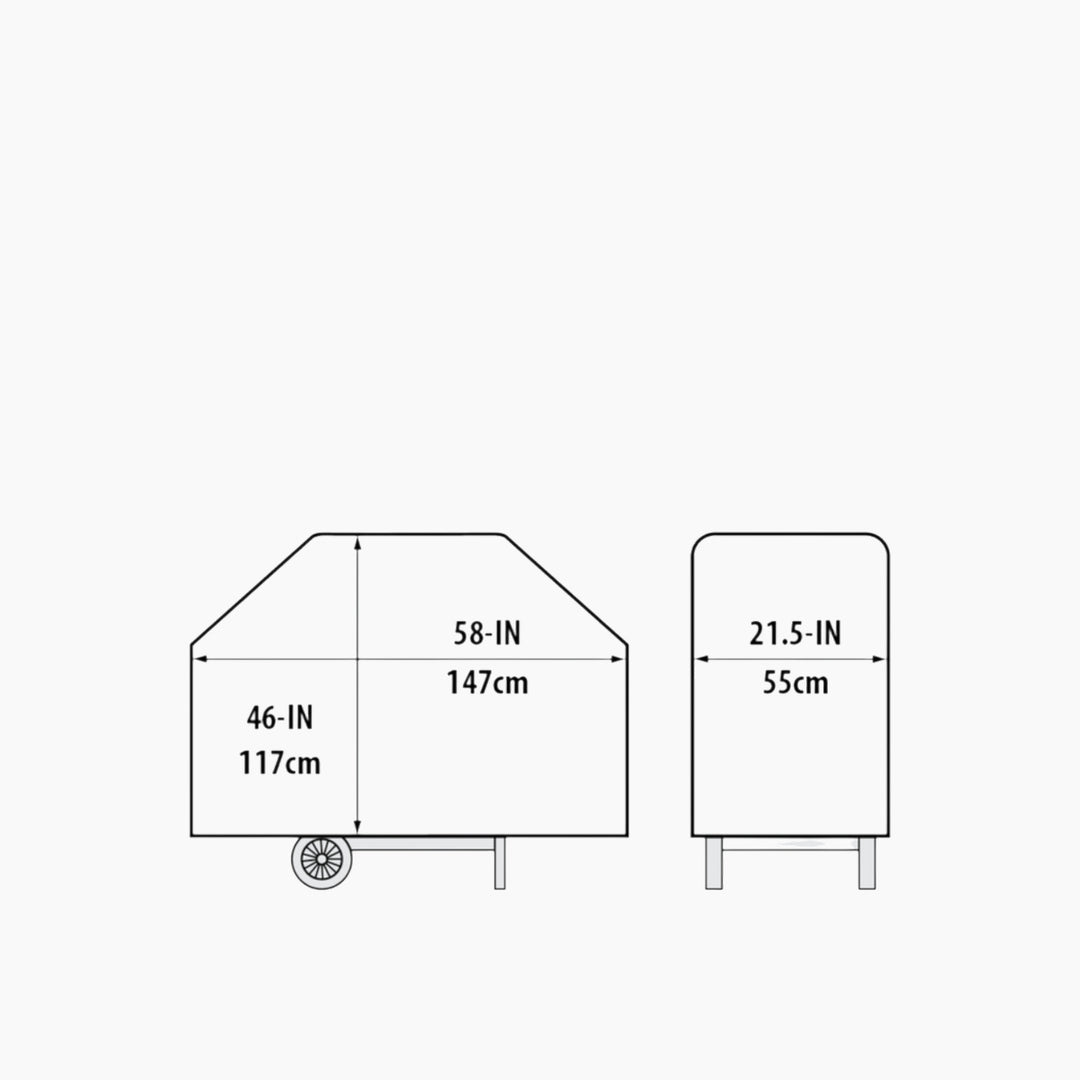 Broil King Grill Cover Crown Baron 400 Series