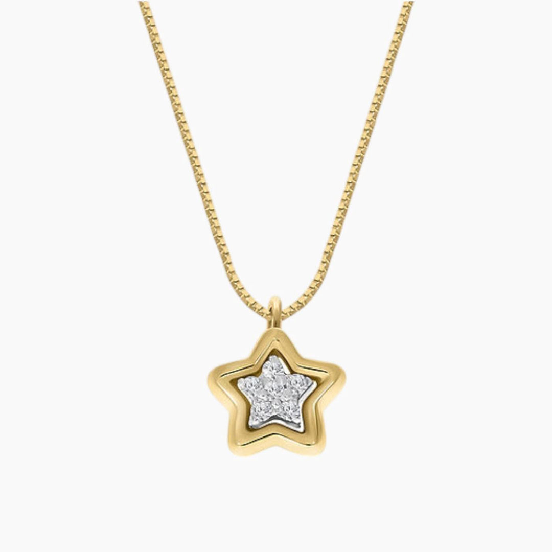 Baby Chic Fine Jewelry Bubble Star Necklace