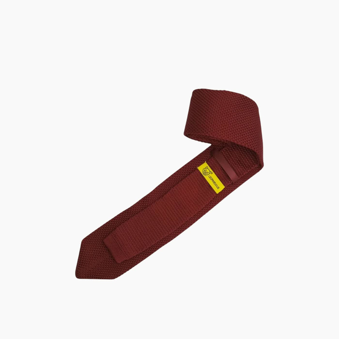 Leopardous Knitted Tie