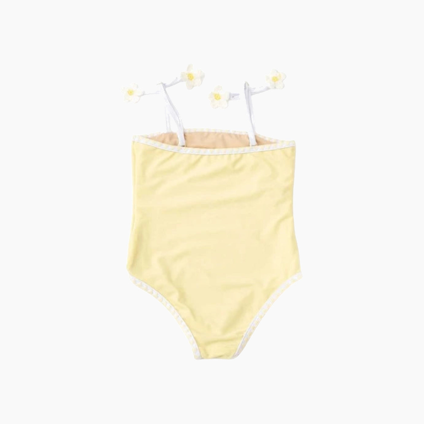 Shade Critters Butter Daisy Girls Crochet One Piece Swimsuit - HUNA