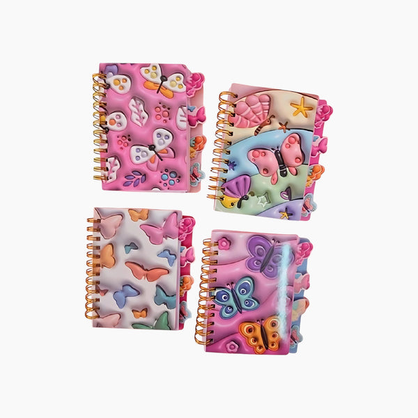 Butterfly Mini Agenda Notebook