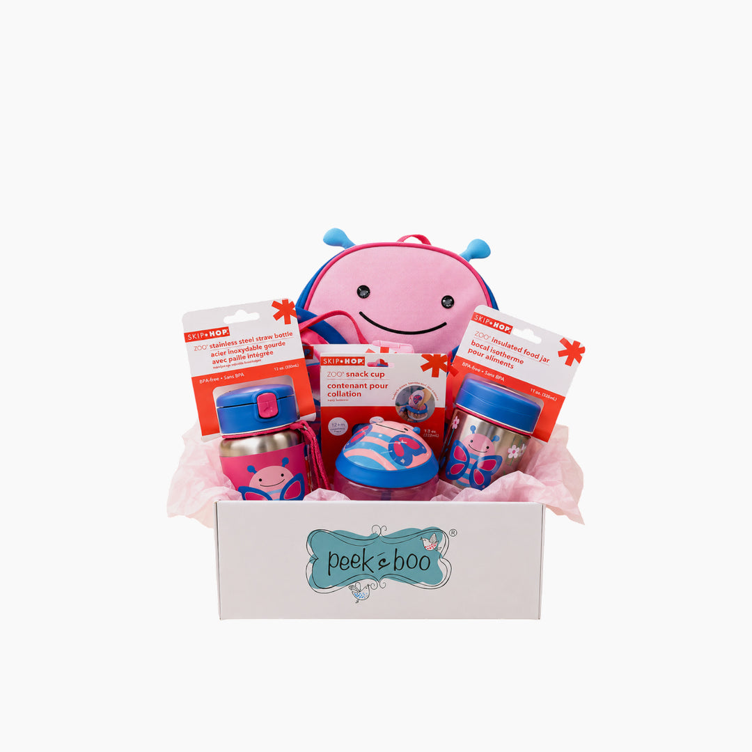 Peek A Boo Store Butterfly School Essential Gift Box