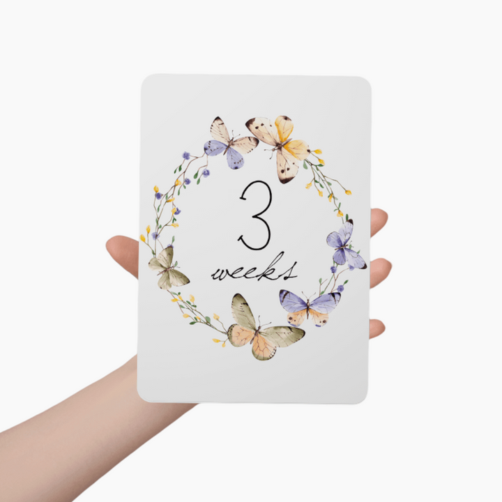 Twinkle &amp; Giraffe Milestone Cards Set of 25