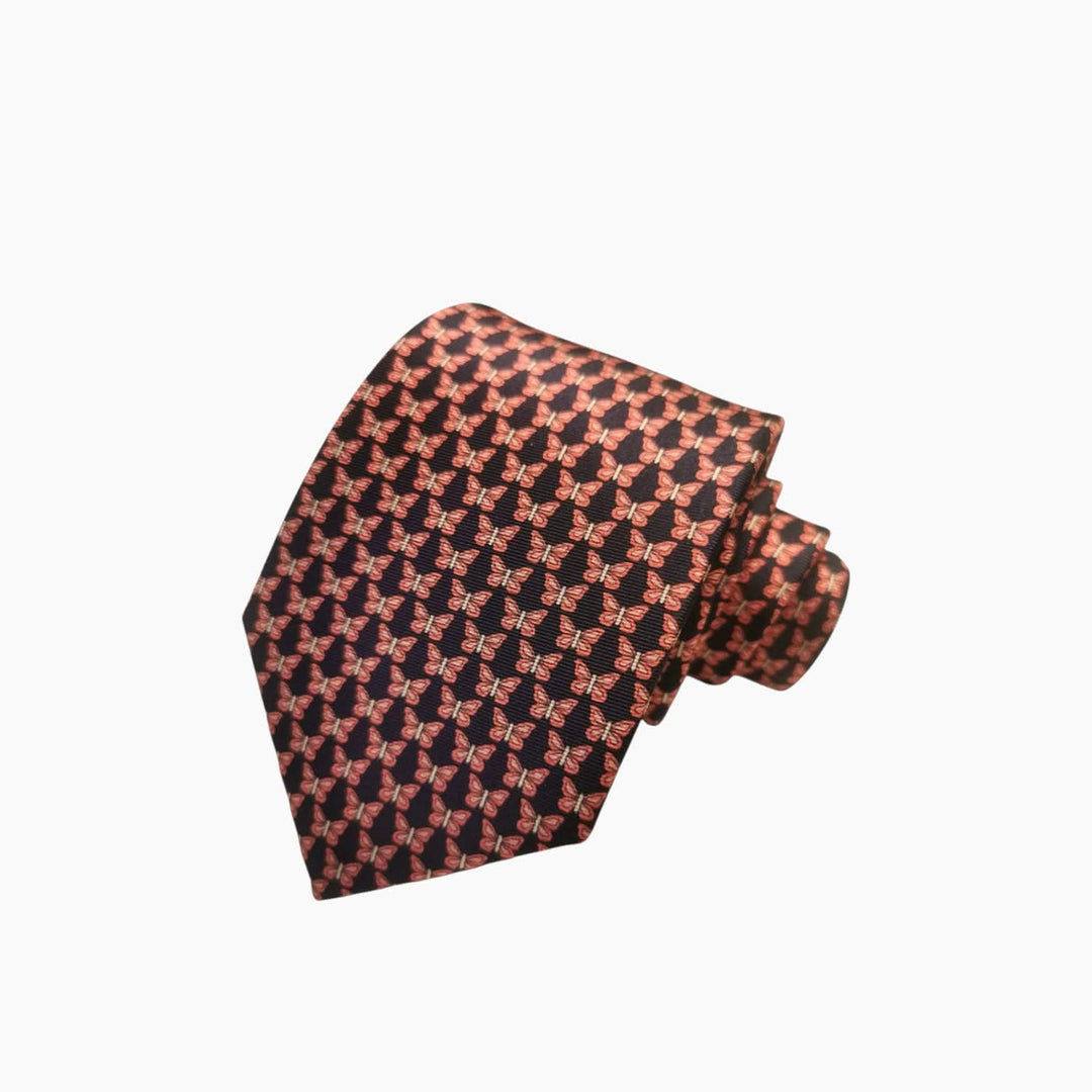 Leopardous Silk Tie