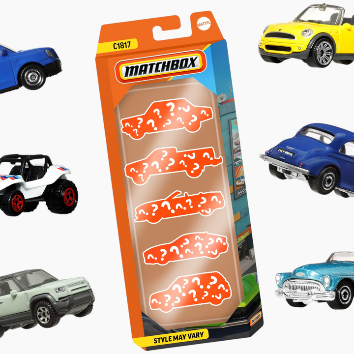 Mattel Matchbox 1:64 Scale 5-Pack Assortment
