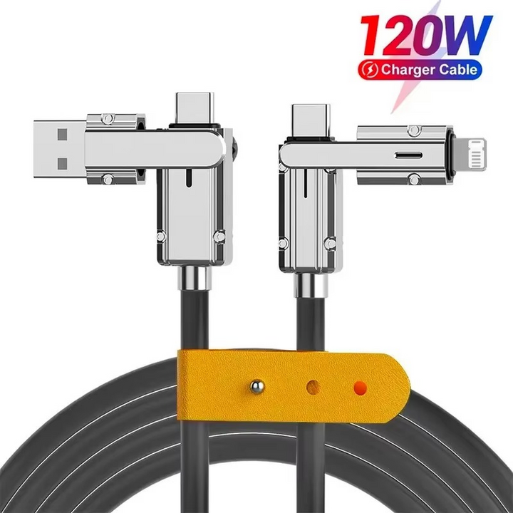 Calevora 120W 4-in-1 Fast Charging Cable