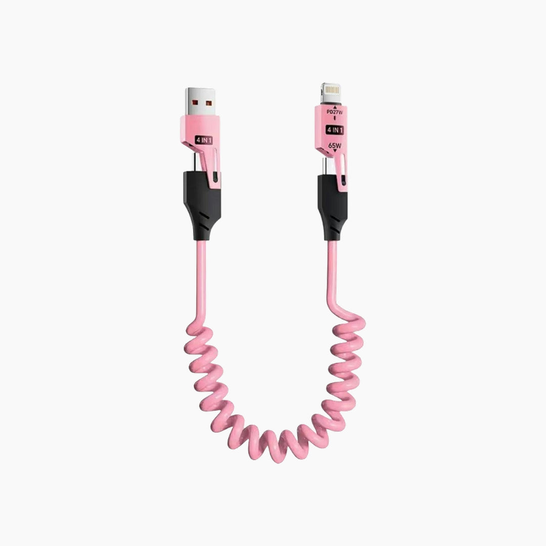 Calevora Spring 4-in-1 65W Fast Charging Cable