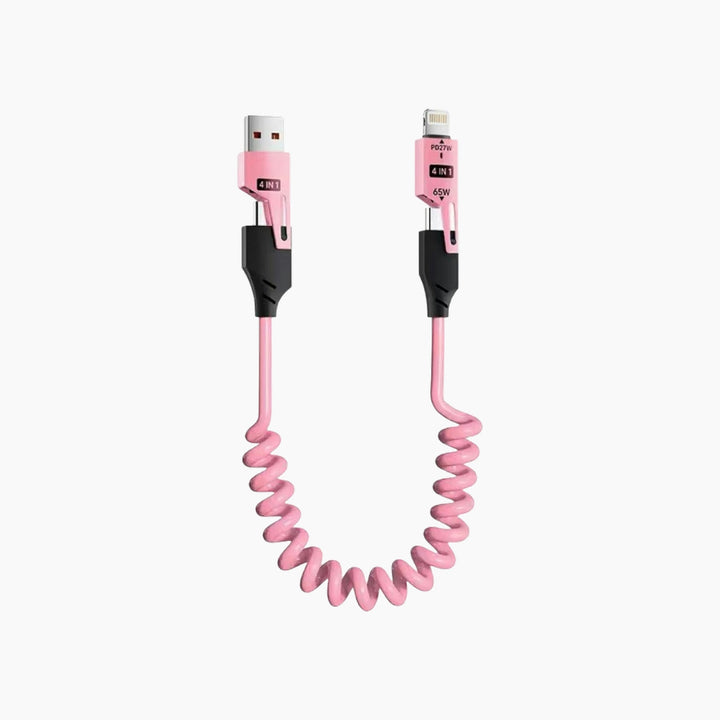 Calevora Spring 4-in-1 65W Fast Charging Cable