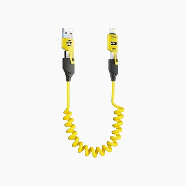 Calevora Spring 4-in-1 65W Fast Charging Cable