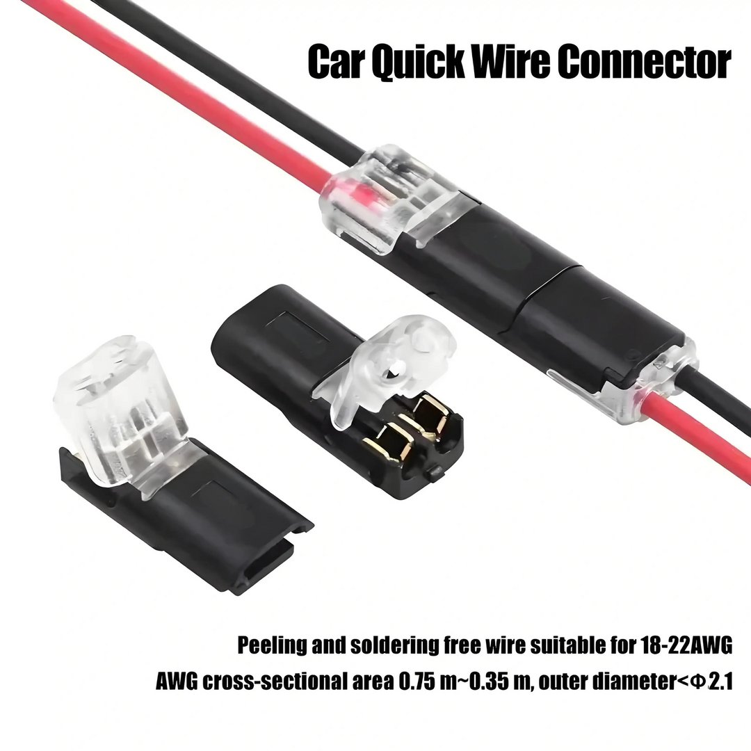 2-Pin Quick Wire Connectors