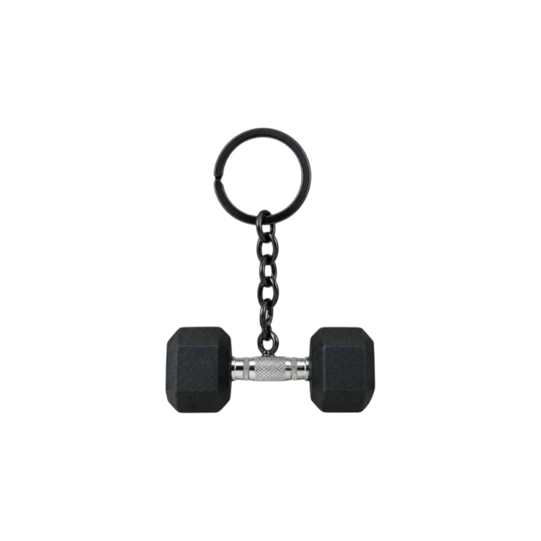 Dumbbell-Shaped Sports Keychain