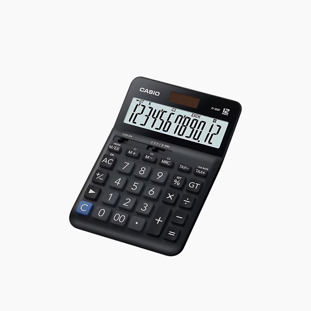 Casio D-120F Desktop Calculator