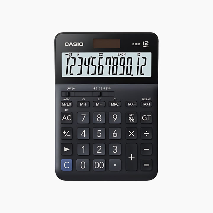 Casio D-120F Desktop Calculator