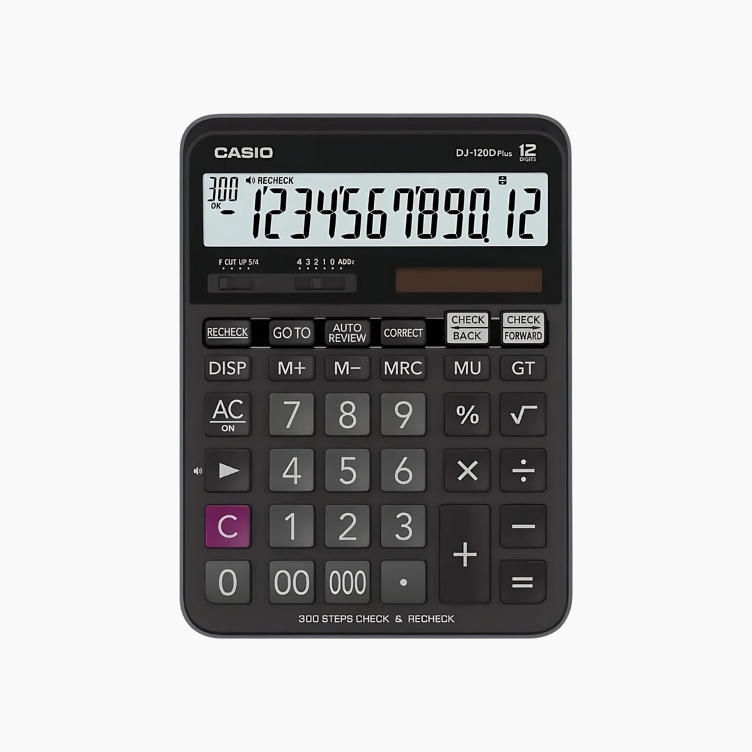 Casio DJ-120D PLUS Desktop Calculator