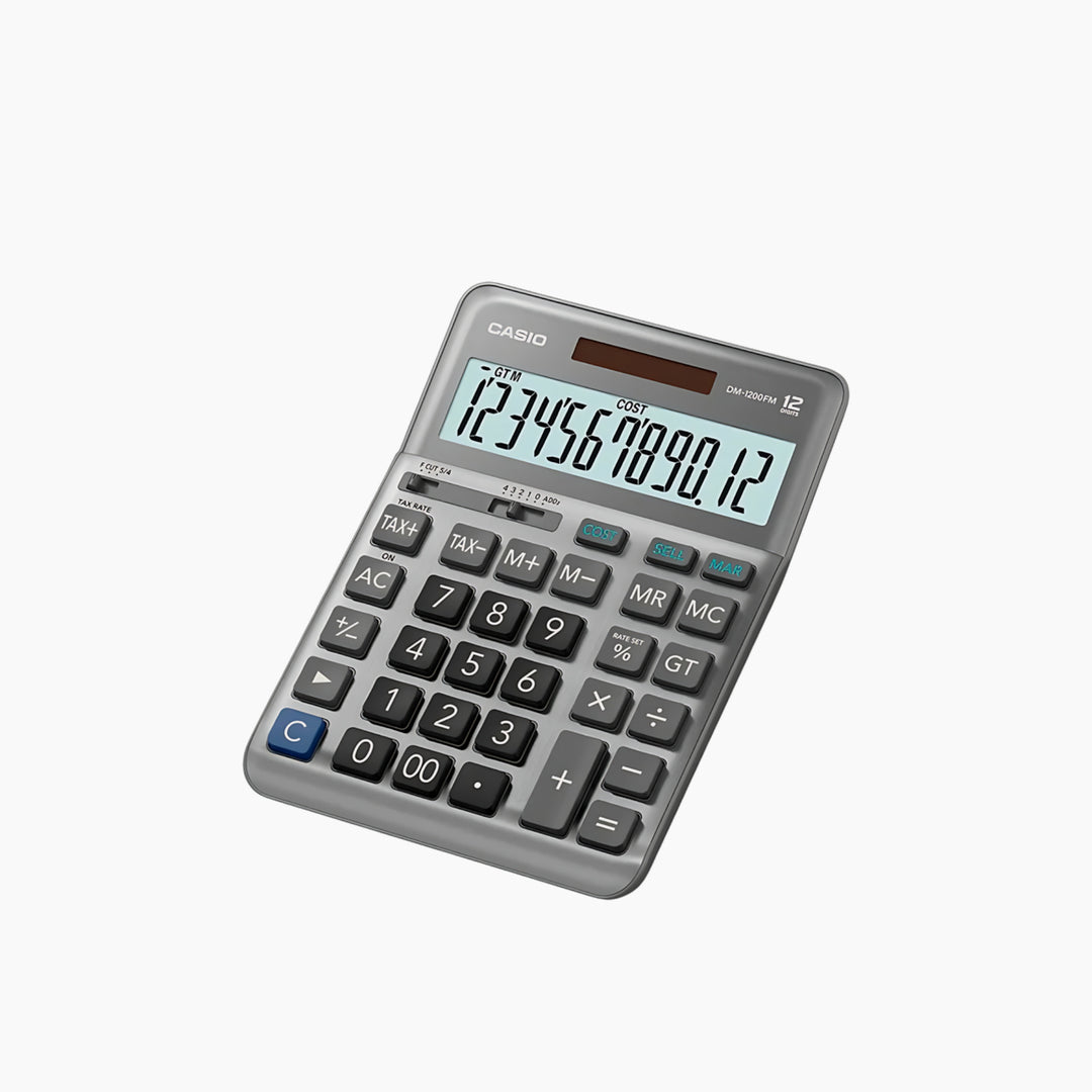 Casio DM-1200FM Desktop Calculator