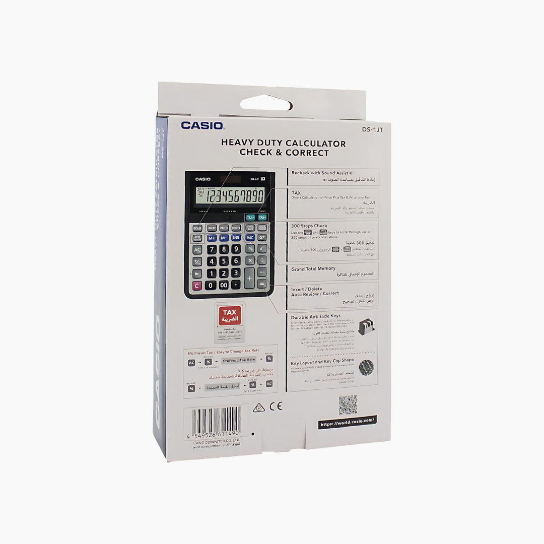 Casio DS-1JT Desktop Calculator