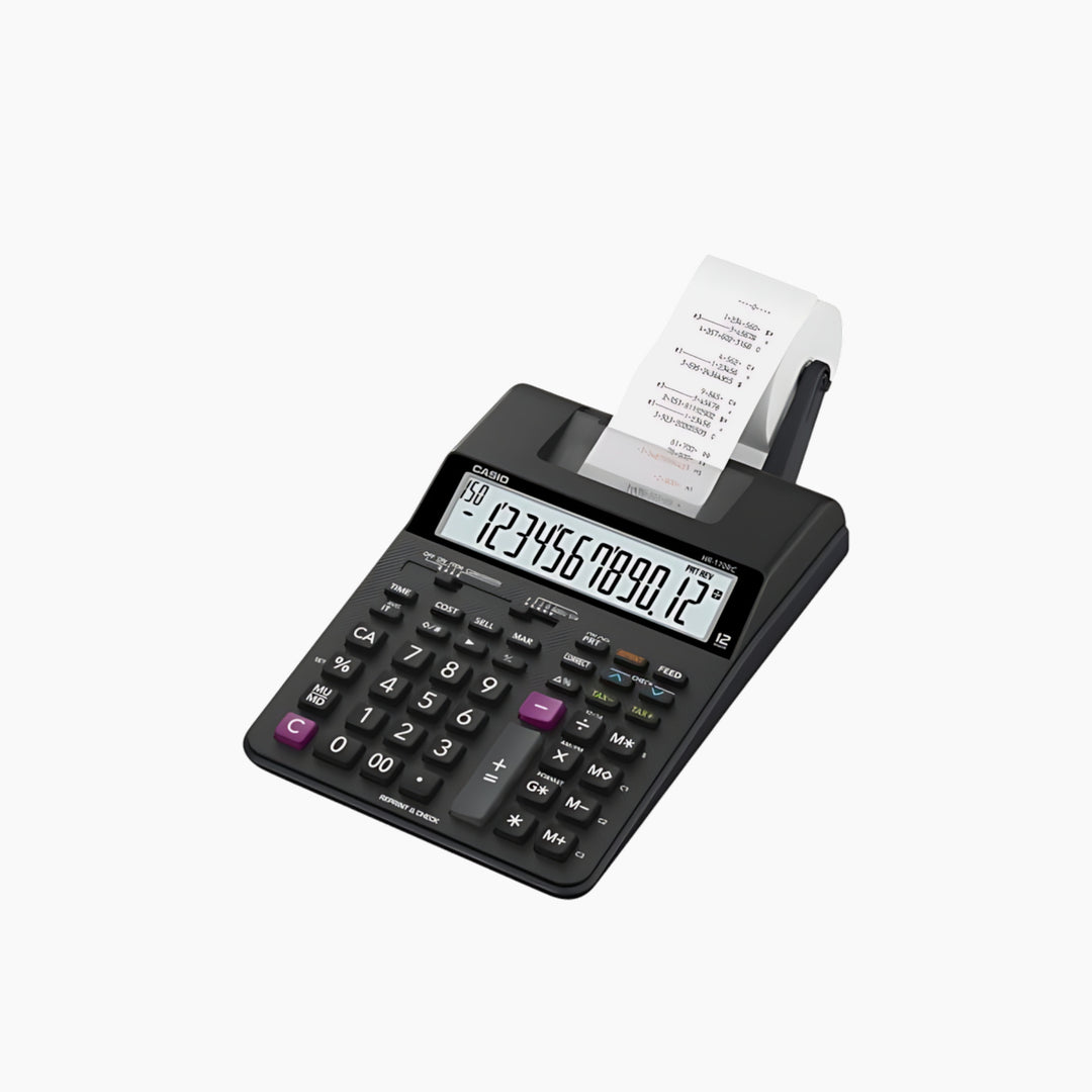 Casio HR-100RC-BK Desktop Printing Calculator