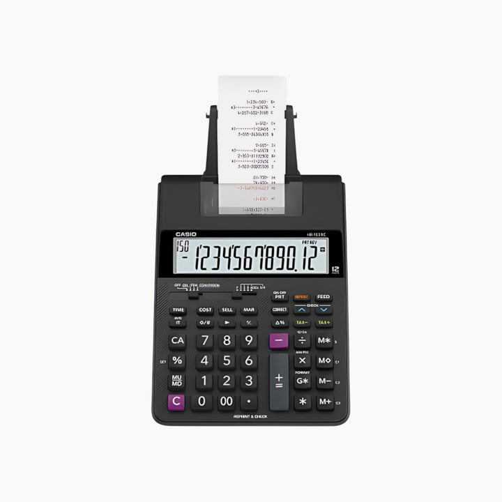 Casio HR-150RC-BK Desktop Printing Calculator