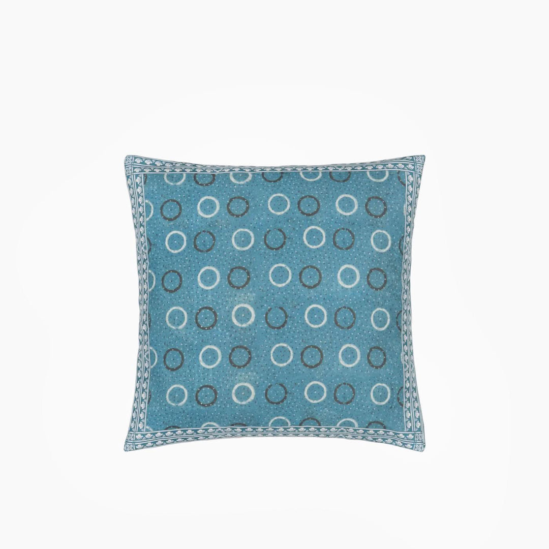 Designers Guild Indigo Circles Cushion