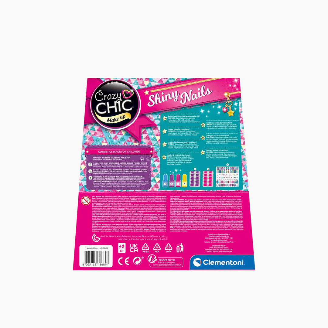 Clementoni Cc Nail Glow In The Dark (Int EU) K