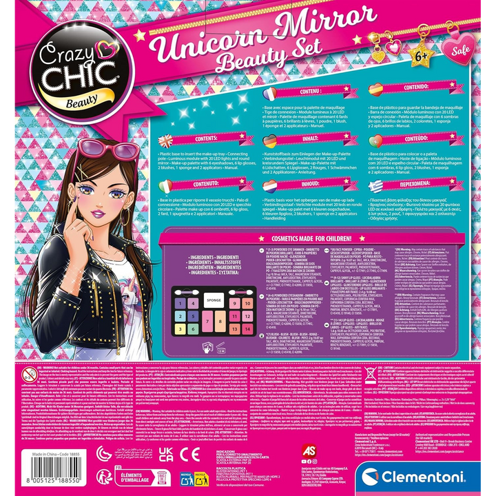 Clementoni Cc unicorn Mirror Beauty Set (Int 1)