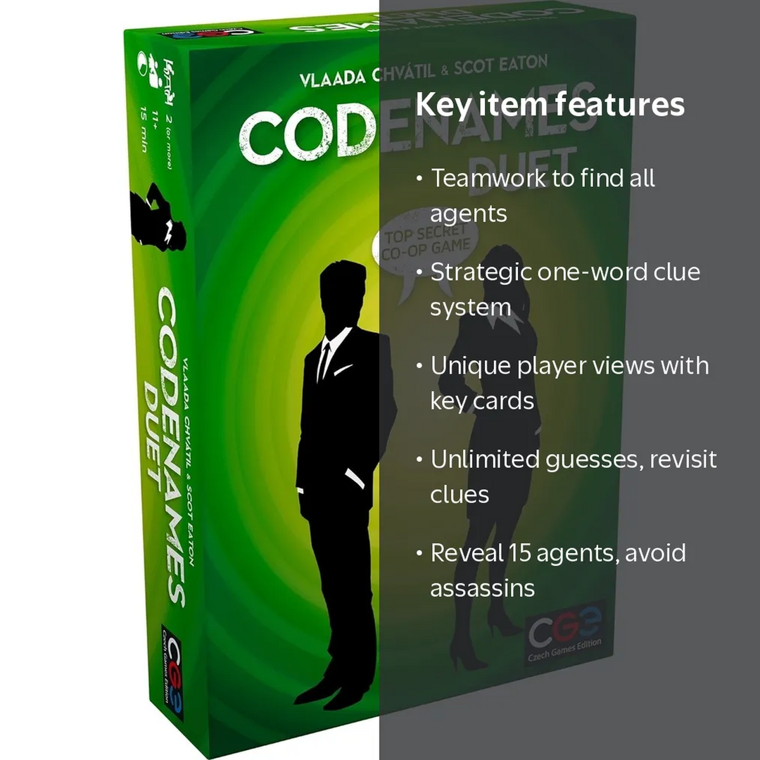 Codenames Duet Board Game