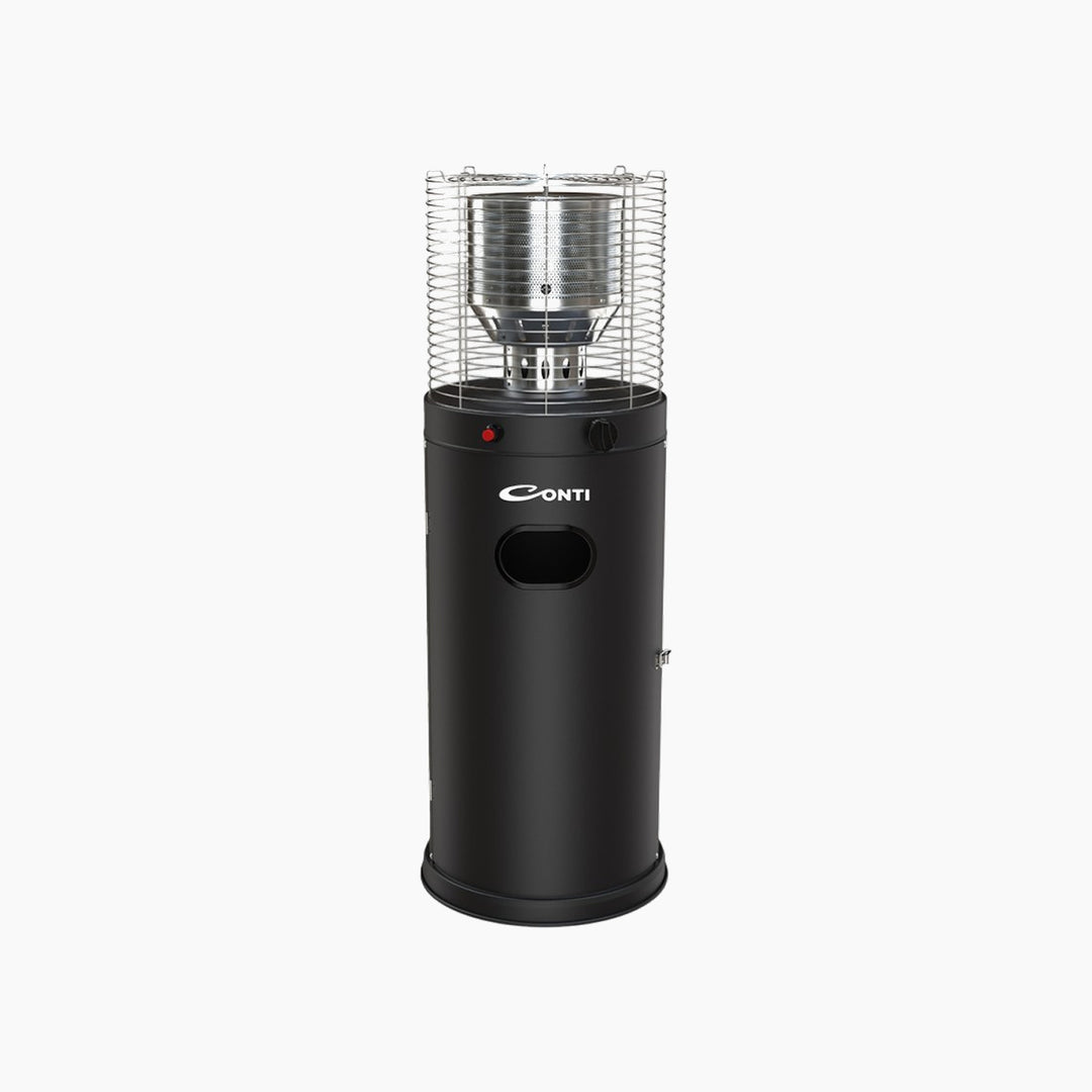 Conti Patio Gas Heater Black Matt