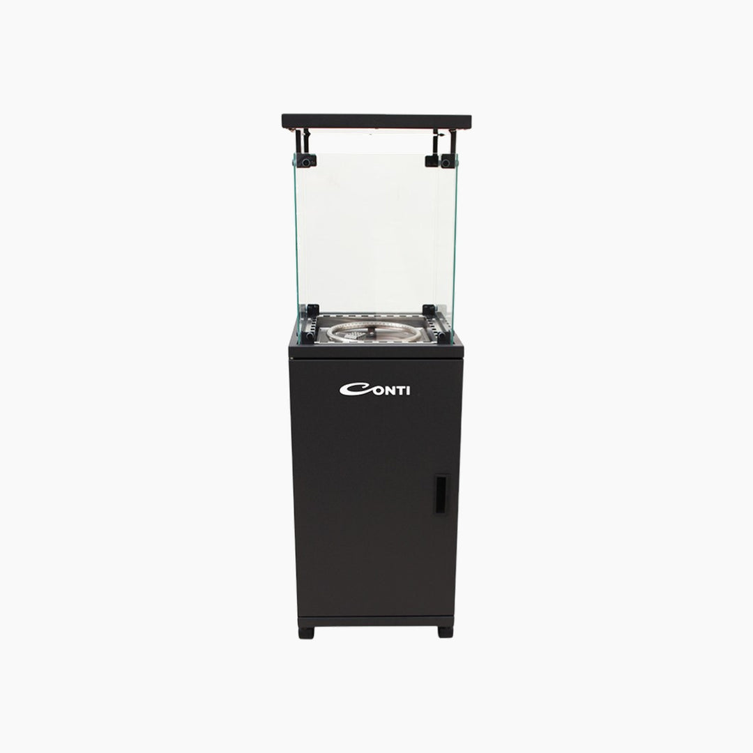 Conti Patio Gas Heater - Black Matt