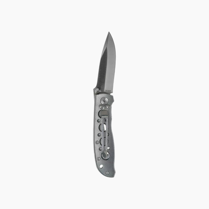 Smith &amp; Wesson Extreme Ops Liner Lock Drop Point Blade Aluminum Handle