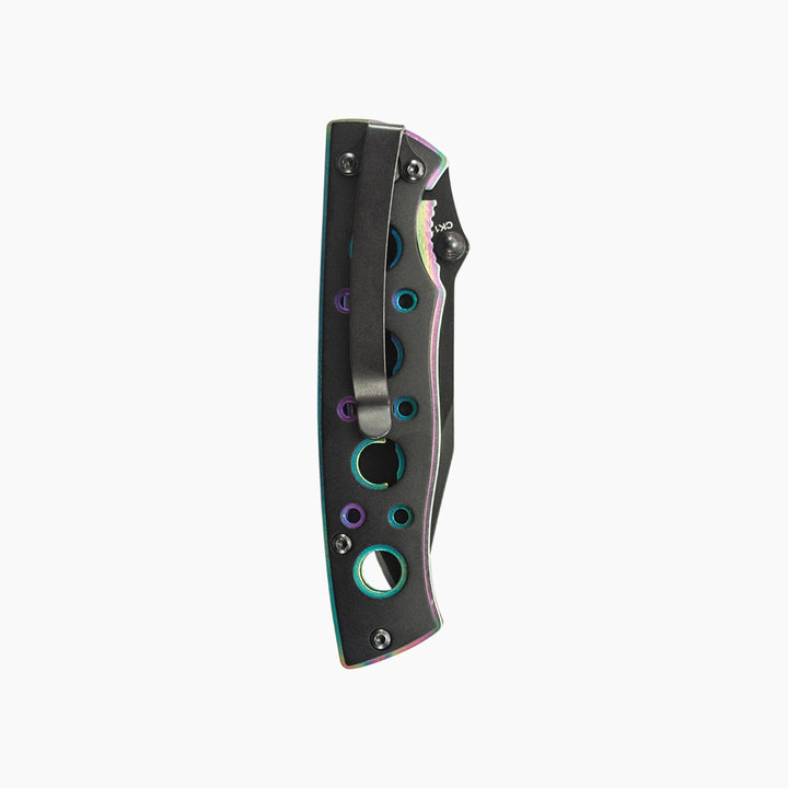 Smith &amp; Wesson Extreme Ops clip point folding knife with stainless steel blade