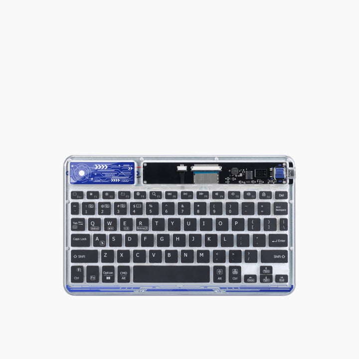 CK Series Universal Bluetooth Keyboard with 7-Color Backlight